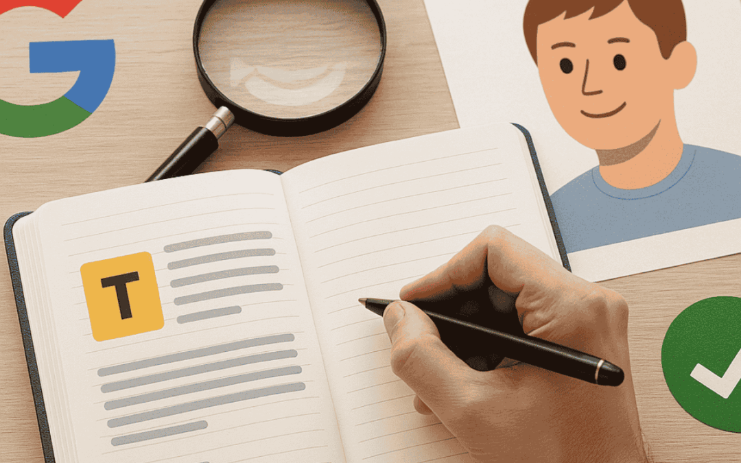 Come scrivere articoli ottimizzati per Google (senza perdere umanità).